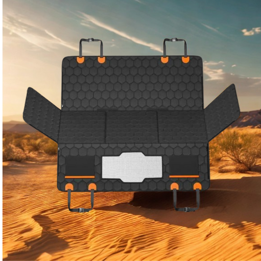 Comfy Canine Car Bed – Travel-Ready Dog Seat with Safety Straps
