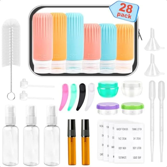Silicone Travel Bottle Set